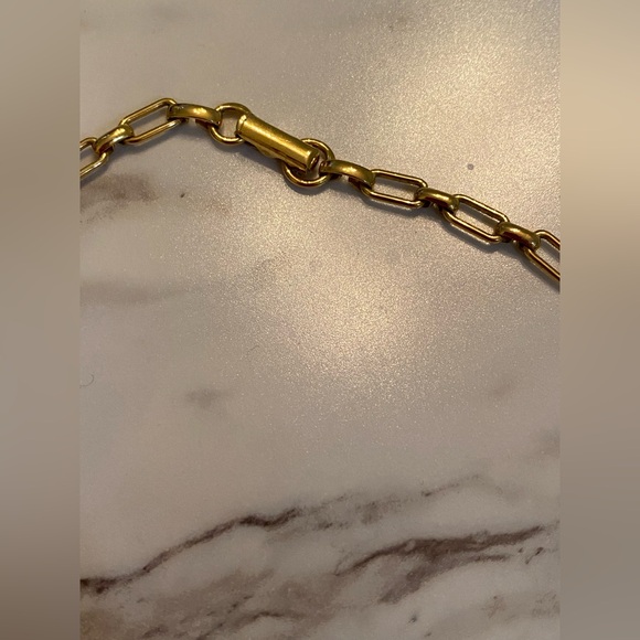 - VERY RARE- Vintage Gold Swan Swarovski Trimlite Crystal Necklace - Picture 3 of 6